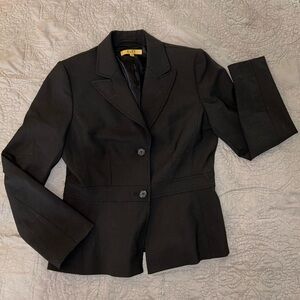 Women's Classic Black Suit Jacket